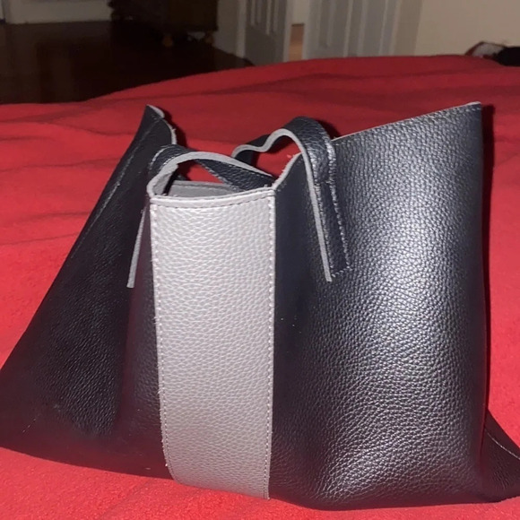 Vince Camuto Vegan Leather Tote  Messenger Bag - Picture 7 of 7